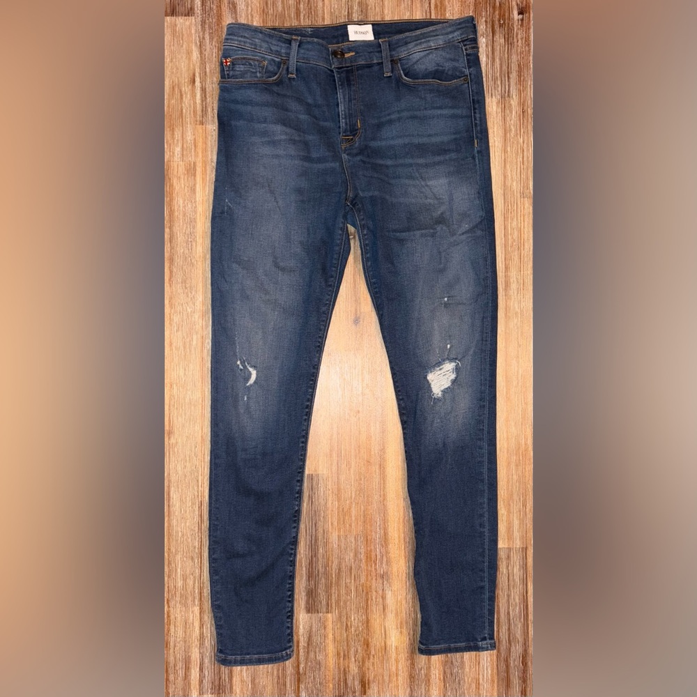 HUDSON MIDRISE SKINNY JEANS